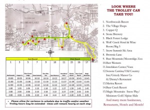 Trolley Route and Schedule