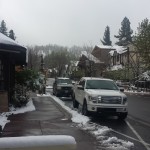 Snow in Big Bear May 8, 2015