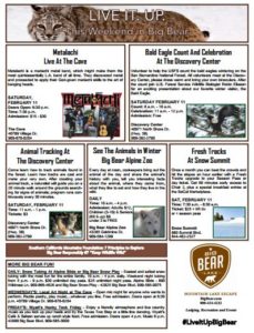 February 2017 What's up in Big Bear