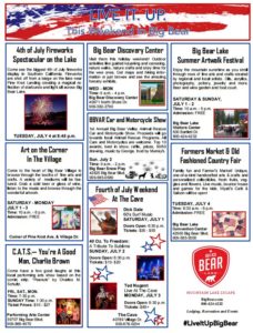 What's Going on this July 4th Weekend in Big Bear