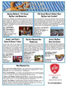 Opening Weekend of Oktoberfest in Big Bear